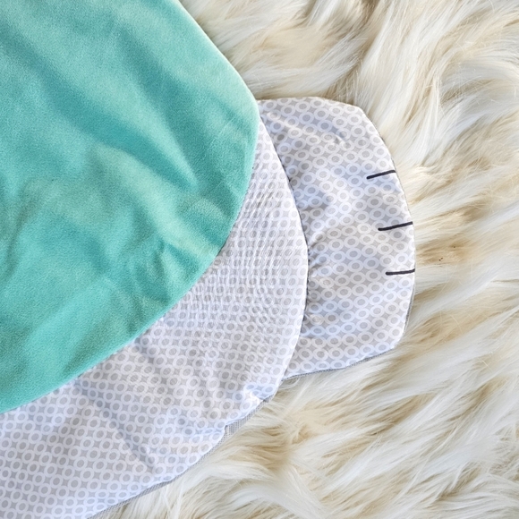 Bright Starts Tummy Time Prop & Play Mat, Polar Bear - Picture 5 of 11